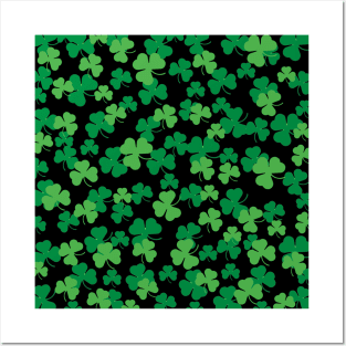 Clover Pattern Posters and Art